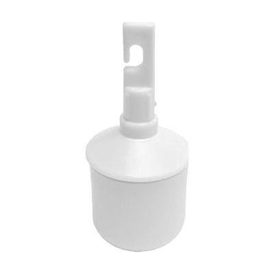Reizen Cylindrical Cane Tip White