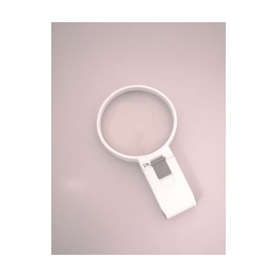 Handheld Magnifier 2.5X/6D LED 100mm