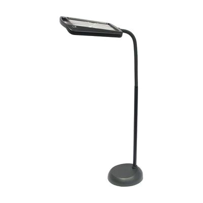 LED Full Page Magnifier Floor Lamp, 3X