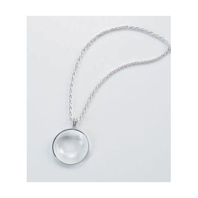 Walters 4X Pendant Silver Color 42mm