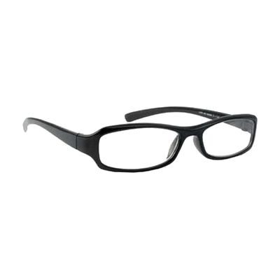 Classic Unisex Reading Glasses, Black, +4