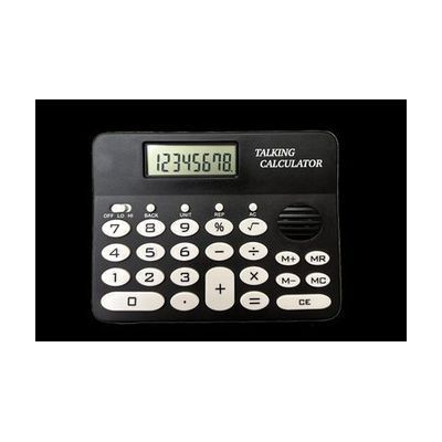 Image: 8 digit spanish talking calculator