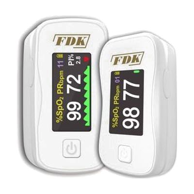 Image: white talking pulse oximeter