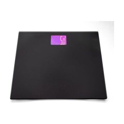 Image: talking weight scale, black glass