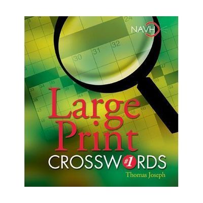 Image: Large print crosswords
