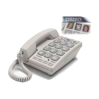 Big Button Corded Phone with Brailled Numbers