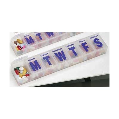 Jumbo Plastic Pill Box