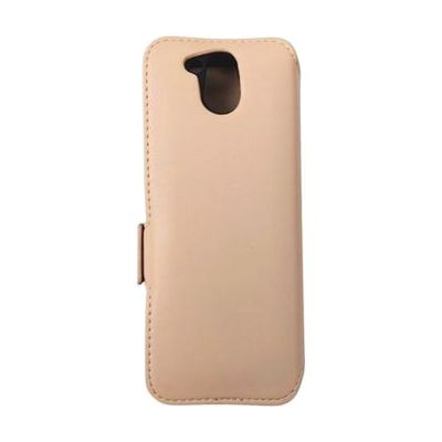Image: Blindshell Classic 3 talking cell phone case, gold, back