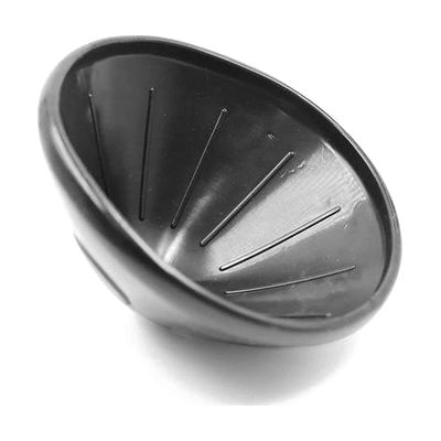 Flat circular rubber disc in a neutral color, sized to fit standard jar lids