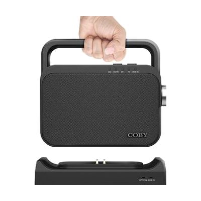 Image: portable TV speaker