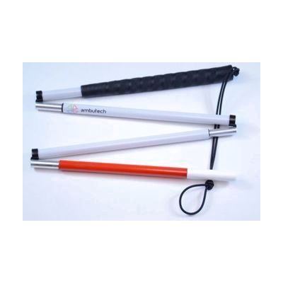 Ambutech Aluminum Folding Cane with Slip-On Tip