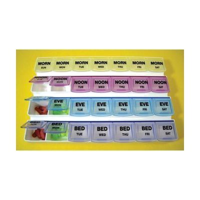 EZ Open 7 Day MediPlanner Pill Organizer
