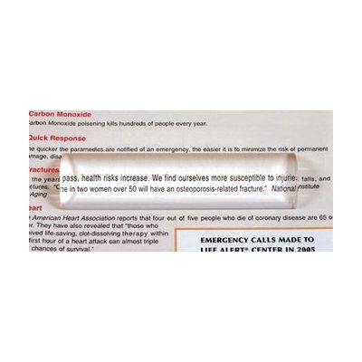 2 X Power 1.5 x 6 Bar Magnifier Clear