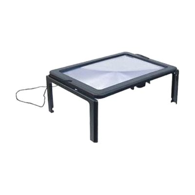 2X Full Page Magnifier on Legs With LED Light