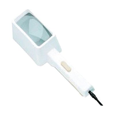 2.5X/6D Rectangular Xenon Illuminated Magnifier by Schweizer