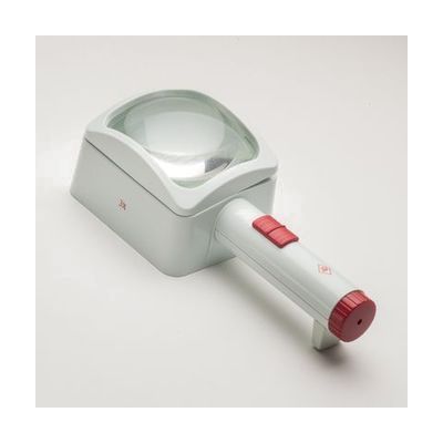 3X  4" x 3"  LED Stand Illuminated Magnifier