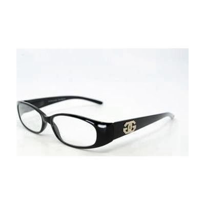 Black Plastic Frame Readers with Spring Hinged Temples