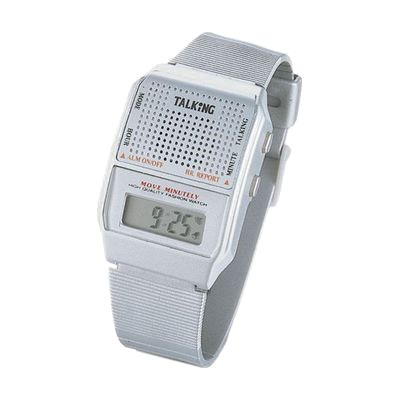 Economical Square Talking Watch w/Alarm