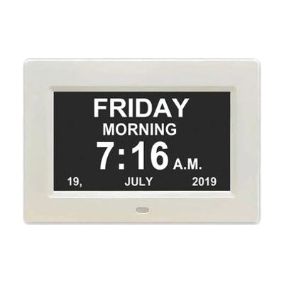 7" Clock and Calendar