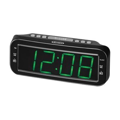 Electric Clock Radio with 1.8" Display