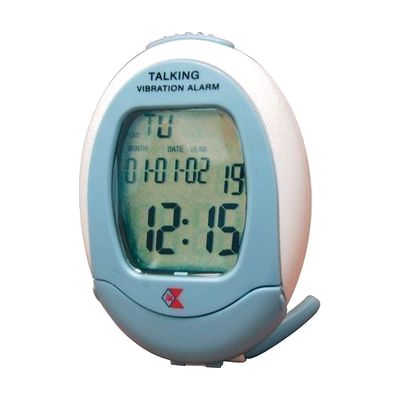 ILA Talking & Vibrating Travel  Alarm Clock