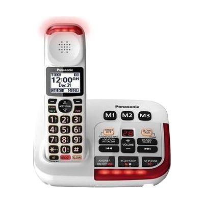 image: amplified panasonic telephone