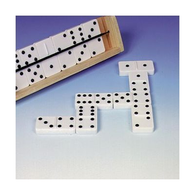 Jumbo Braille Dominoes (Double Six)   (Raised Dots)