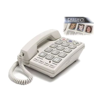 Brailled Number Big Button Corded Telephone