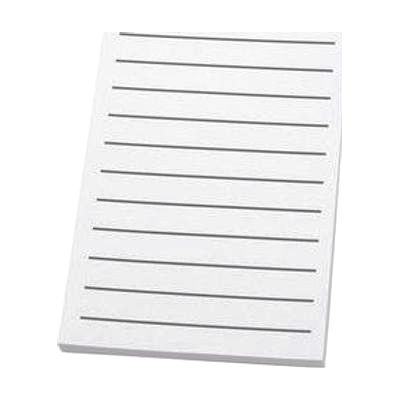 Bold Line Sticky Pads, 4" x 6"