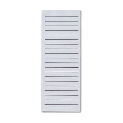 Bold Line Shopping Pad  4.5" X 11"