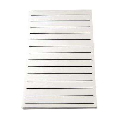 Bold Line Note Pad 5.5" X 8.5",  9/16" spacing