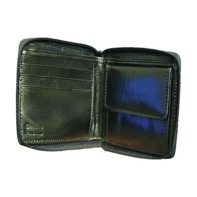Zippered  Leather Organizer Wallet