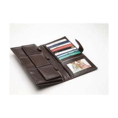 Brown Leather Organizer Wallet