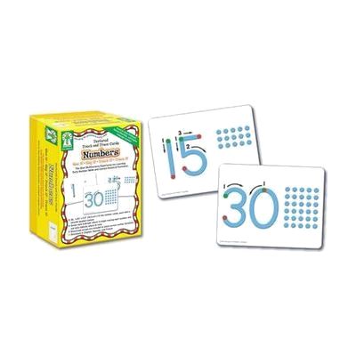 Numbers Textured Touch and Trace Cards