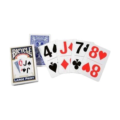 Bicycle Large Print Playing Cards