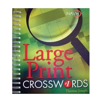 Large Print Crossword Puzzle Books
