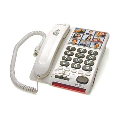 Serene Innovations HD-40P Line Powered Amplified Photo Phone W/Speakerphone