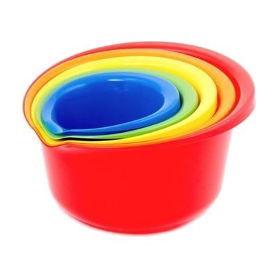 image: set of 5 nesting mixing bowls