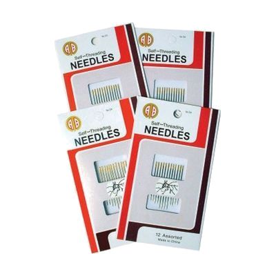 Self Threading Sewing Machine Needles # 90 (5pk)