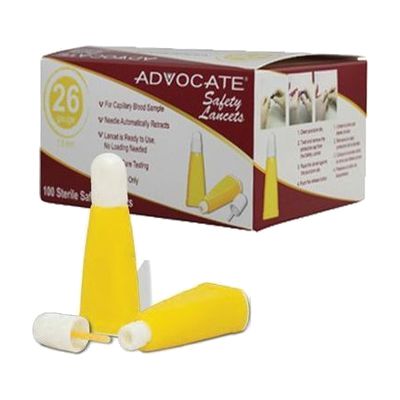 image: box of safety lancets for diabetics