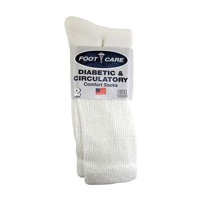 Diabetic Socks - White