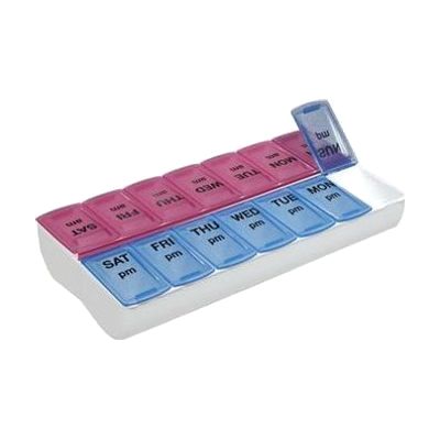 Twice-A-Day Weekly Pill Organizer