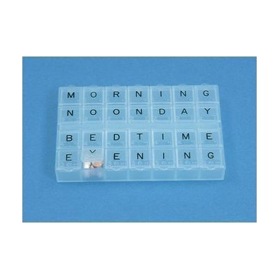 Portable Weekly Pill Dispenser