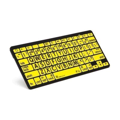 iPad Bluetooth Keypad - Yellow Keys Black Letters
