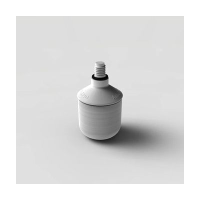 Ambutech Rolling Marshmallow Cane Tip, 8mm Threaded