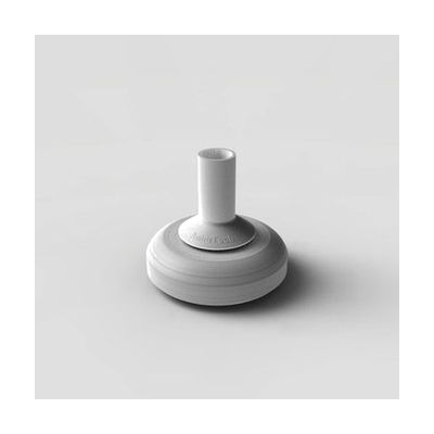 Ambutech White Jumbo Roller Cane Tip, Slip-On Style