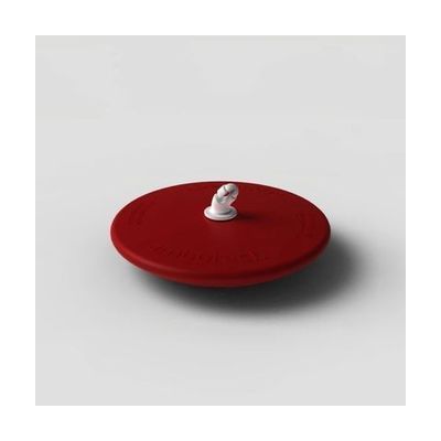 Ambutech Dakota Disk Cane Tip, Red, Hook Style