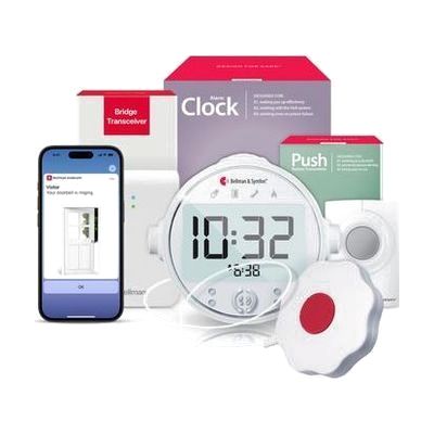Push Button Notification System with Bluetooth Bridge and Alarm Clock