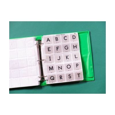 Light Box Activity Guide Level 3 graphics cards with large letters