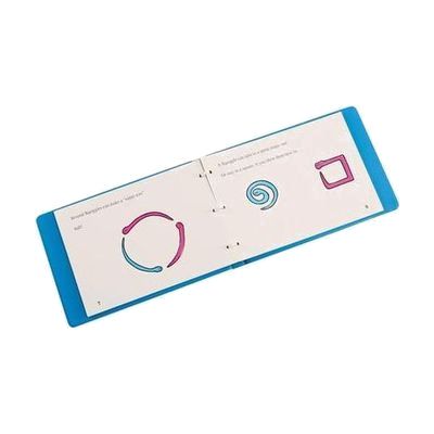 Silly Squiggles three ring bound book open